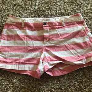Pink Striped shorts